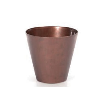 Kaspó Tubus Corten -  átmérő 200mm, magasság 187mm, 3,5L