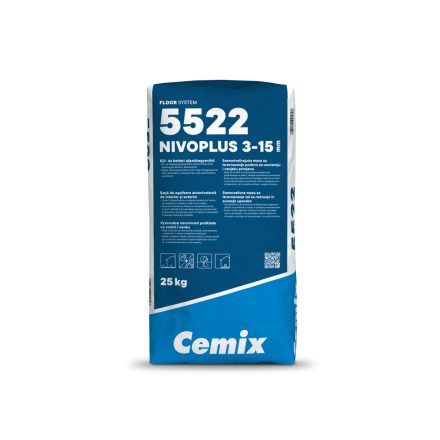 Cemix NivoPlus 3-15 aljzatkiegyenlítő 25 kg